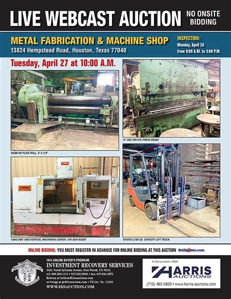 Rice Metal Fabricators Inc in Houston, TX 77040 